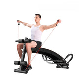 Banc de musculation ajustable avec bandes élastiques - Divafitwear.com