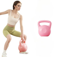 Kettlebell rose multifonctionnel à remplir d'eau - Divafitwear.com