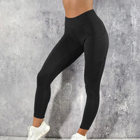 Pantalon de sport pour femme style legging avec poches