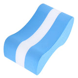 Planche flottante aqua fitness pour jambes sur fond blanc